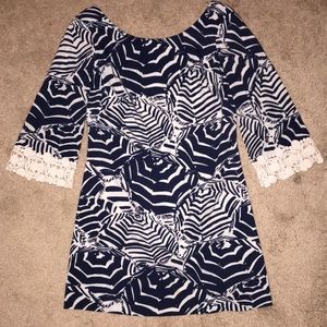Lilly Pulitzer Navy & White Sundress